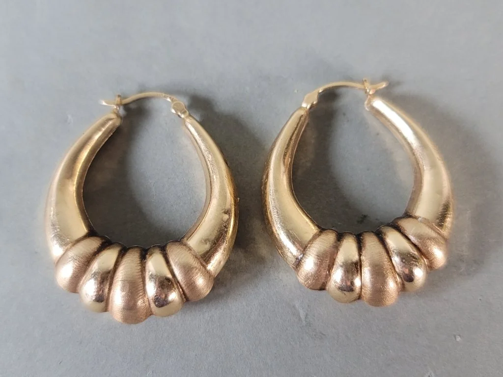 013 - Lot 535 - Pair of 14k gold earrings.jpg