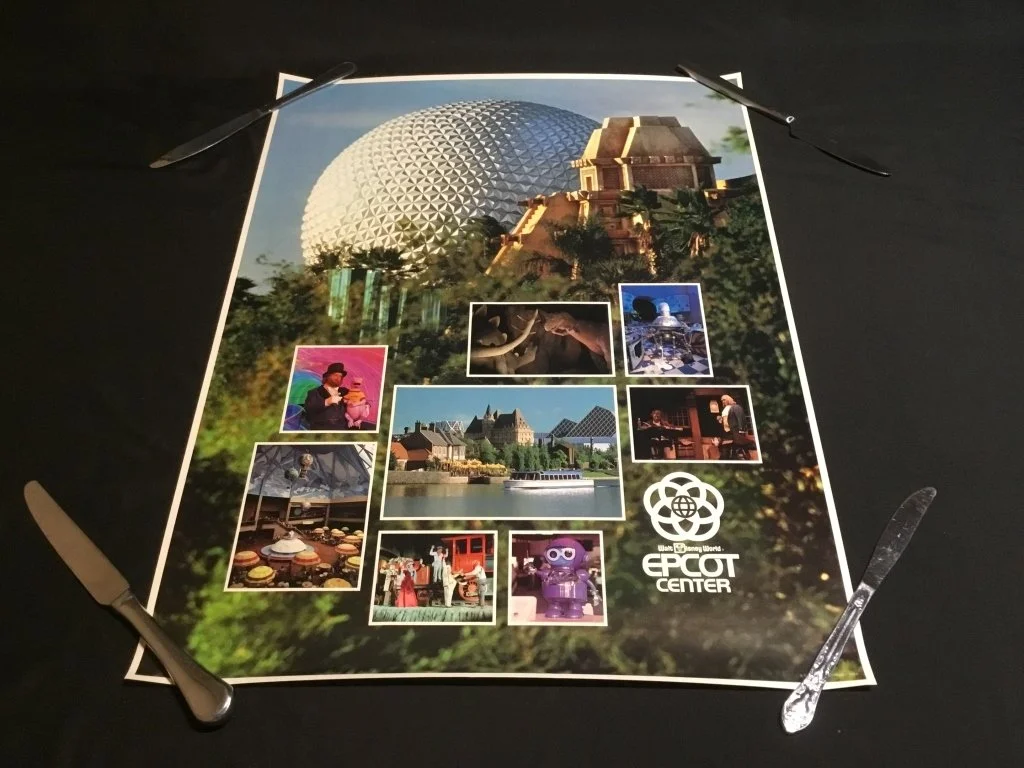 340h Walt Disney World Epcot Center 1982 litho poster.jpg