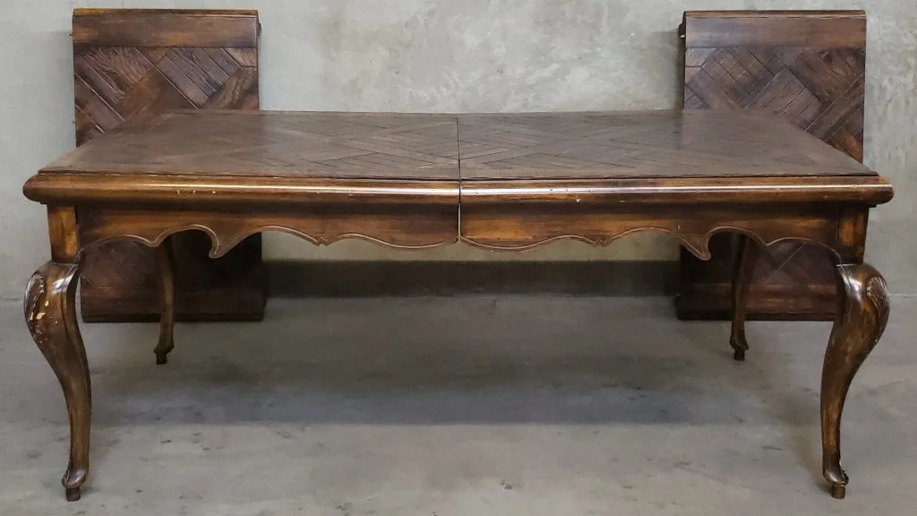 016_Lot_98_Signed_Phyllis_Morris_walnut_dining_table_with.jpg