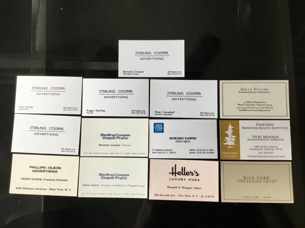 069_Lot_406h_Mad_Men_and_Bates_Motel_13_prop_businesses_cards.jpg