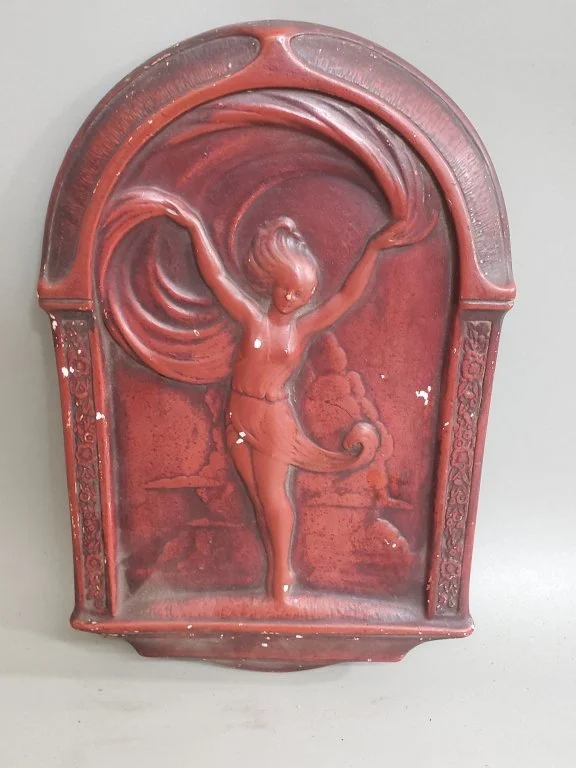 175 - Lot 83 - Art Nouveau chalk plaque.jpg