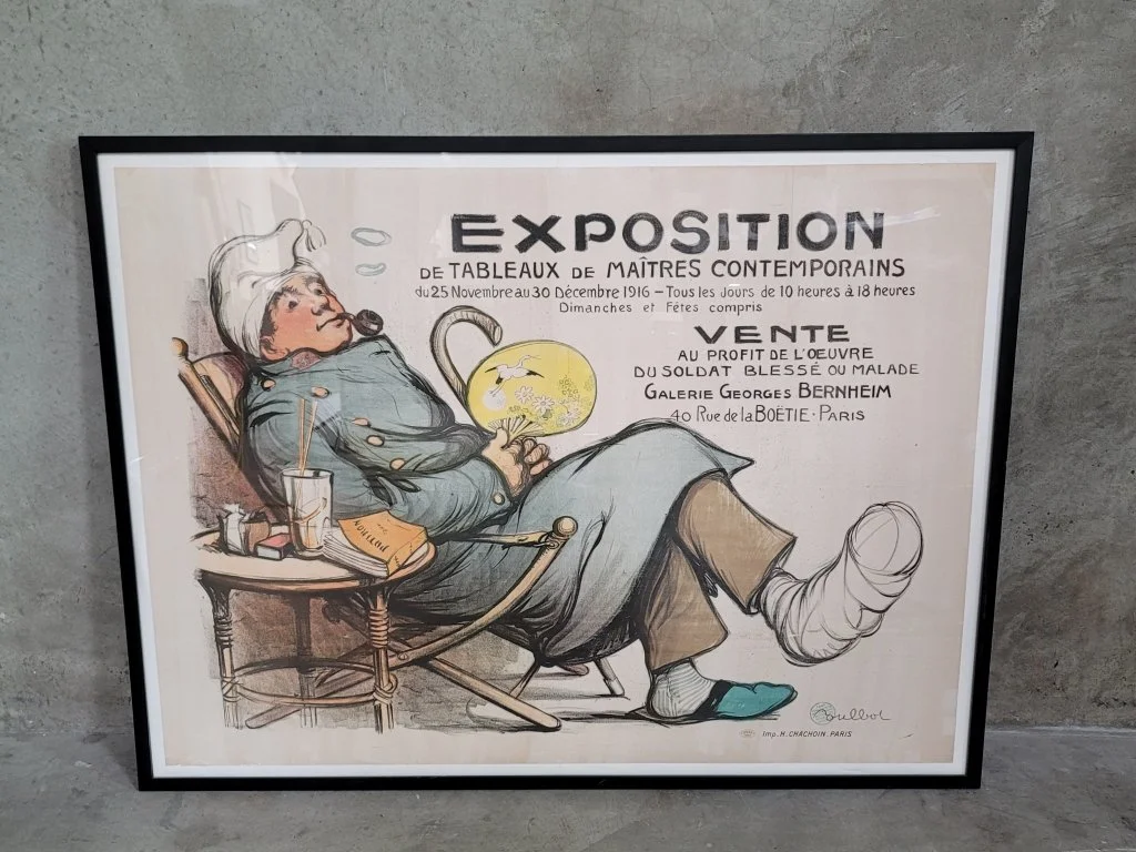 037 - Lot 640 - Vintage Francisque Poulbot lithograph poster.jpg