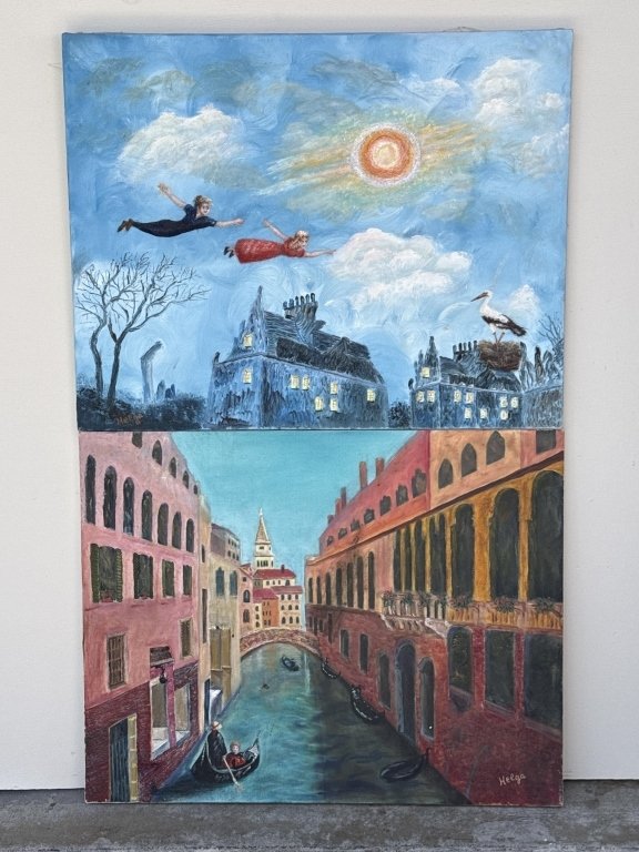 116 - Lot 527h - Pair of Helga Schweininger signed oil painting.jpg