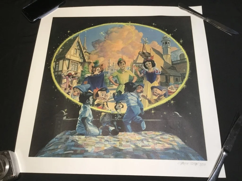 343h Disneyland New Fantasyland signed Charles Boyer.jpg