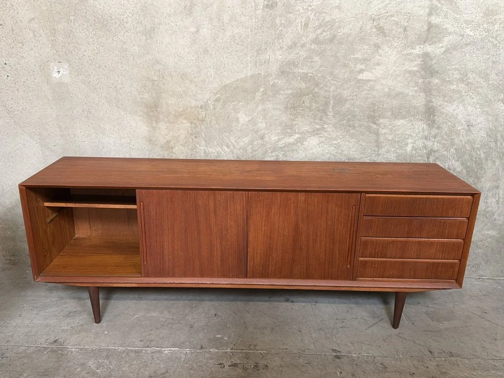 020 - Lot 47 - Mid century Modern teak credenza.jpg