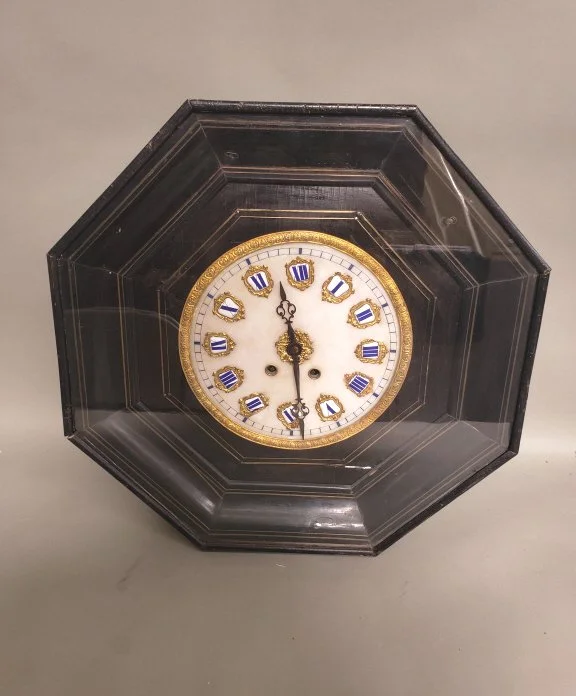459 Antique French Napoleon lll clock.jpg
