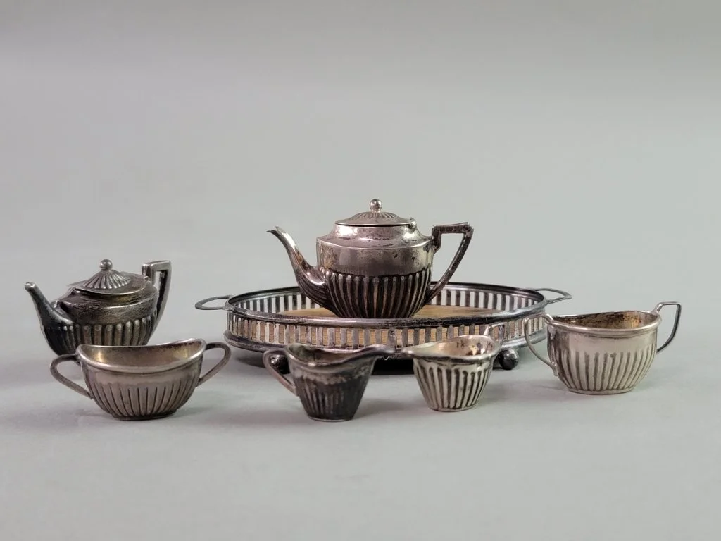 069 - Lot 420 - Seven piece sterling silver English miniature.jpg