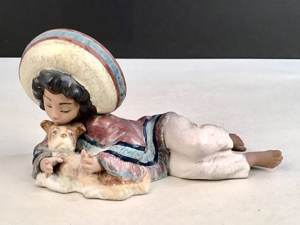 160 - Lot 507 - Uncommon vintage retired Lladró Gres Julio figure #2168.jpg