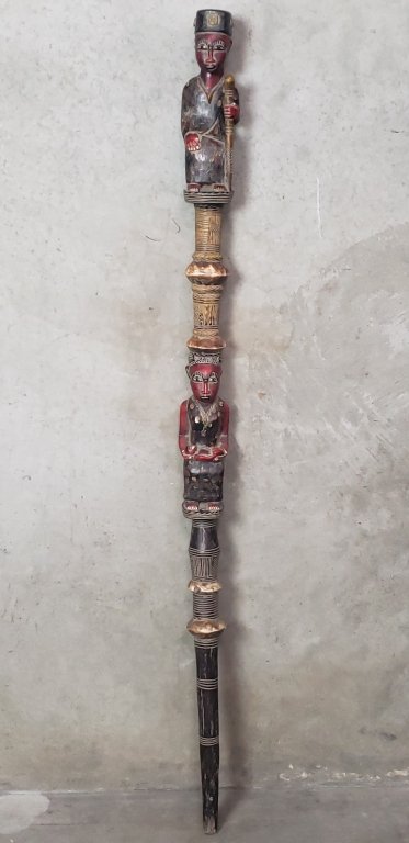 151 - Lot 365 - Hand carved African prestigeceremonial staff.jpg