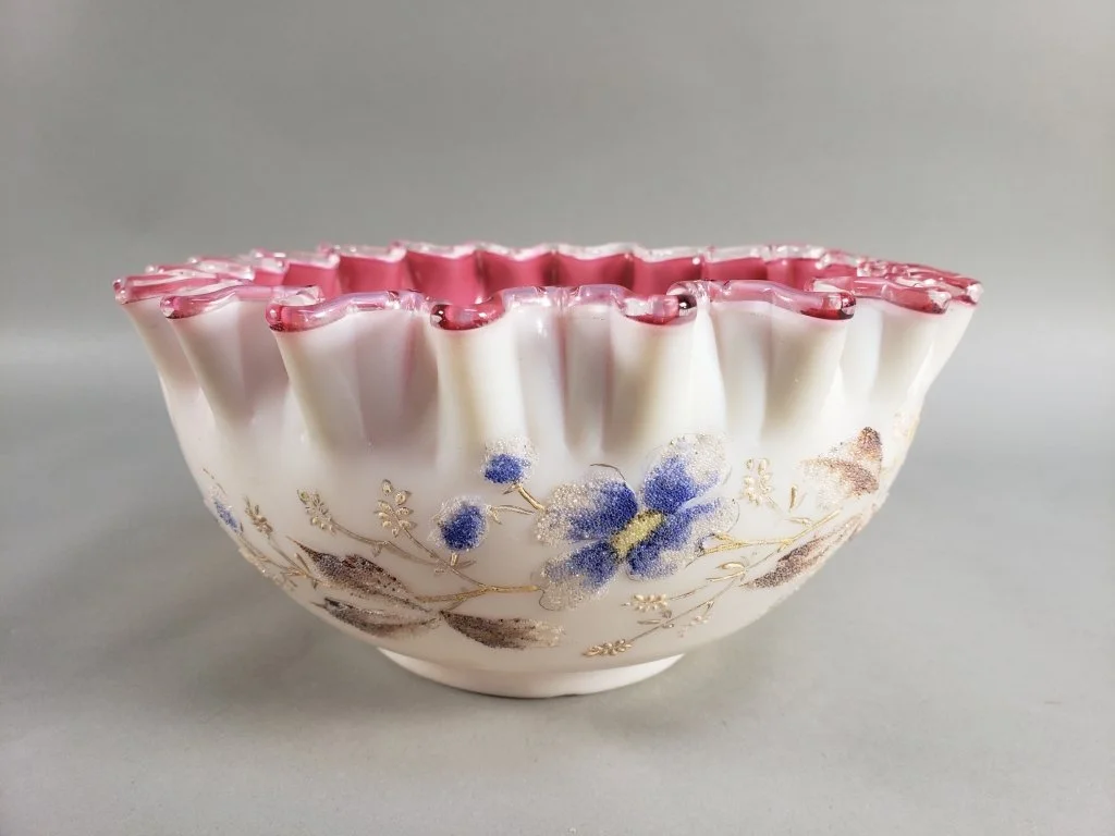 156 - Lot 168 - Antique Victorian cased art glass brides basket.jpg