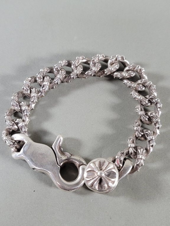 504 Chrome hearts sterling silver bracelet.jpg