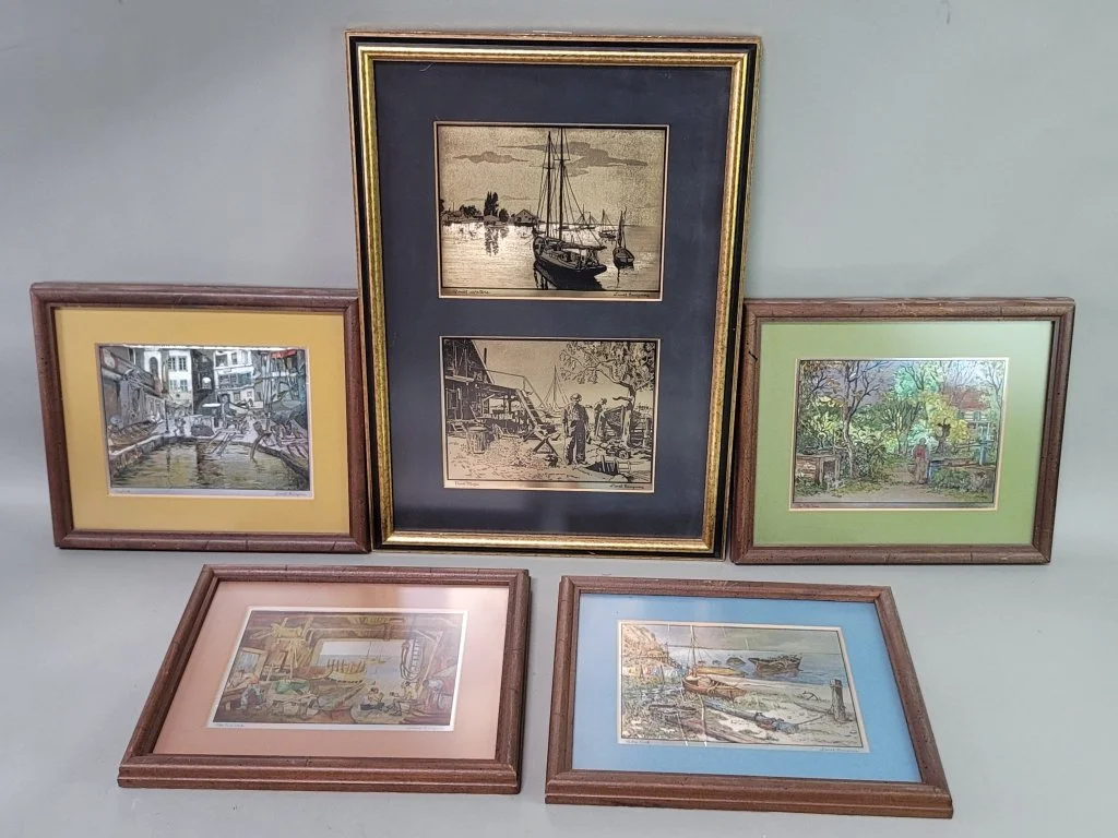 166_Lot_536_Five_Lionel_Barrymore_gold_tone_etchings.jpg