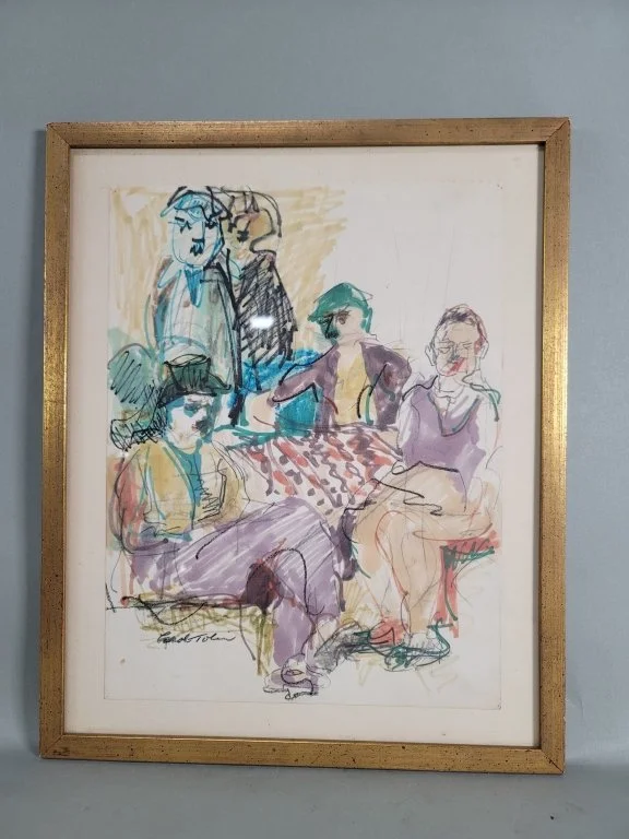 183 - Lot 559 - Signed mixed media.jpg