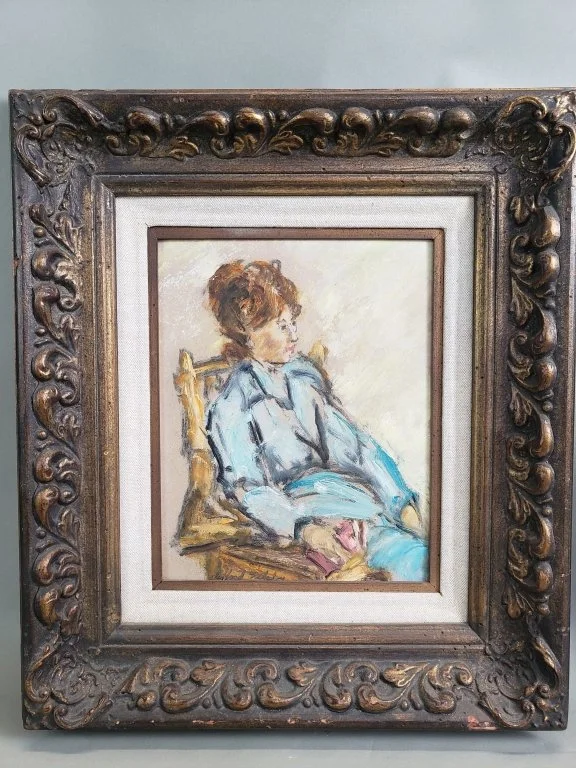 068 - 407 Clifford Silsby signed oil on panel portrait.jpg