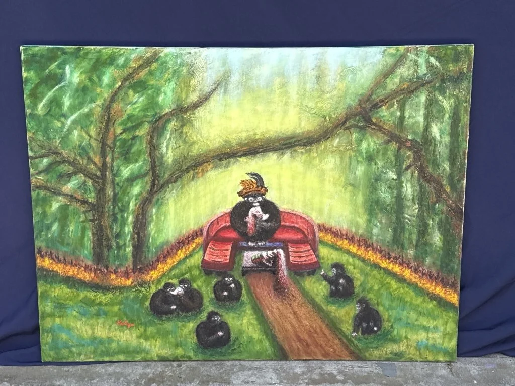 192 - Lot 316h - Helga Schweininger signed oil painting.jpg