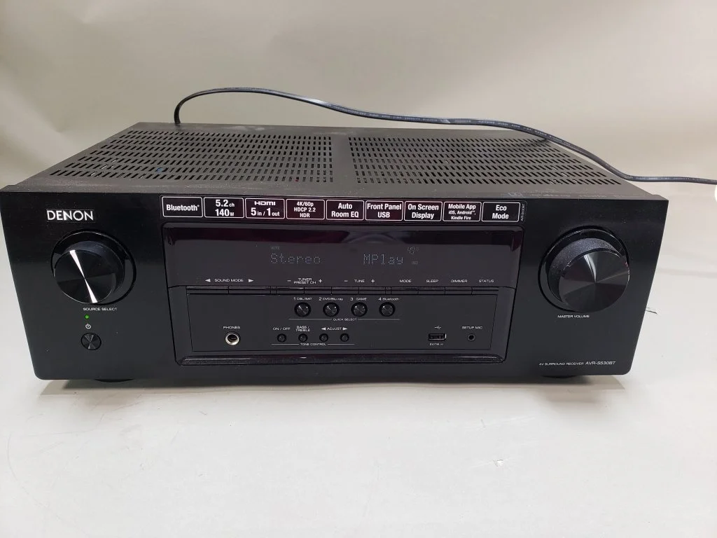 196 - 342 Denon Bluetooth AV receiver, AVR-S530BT.jpg