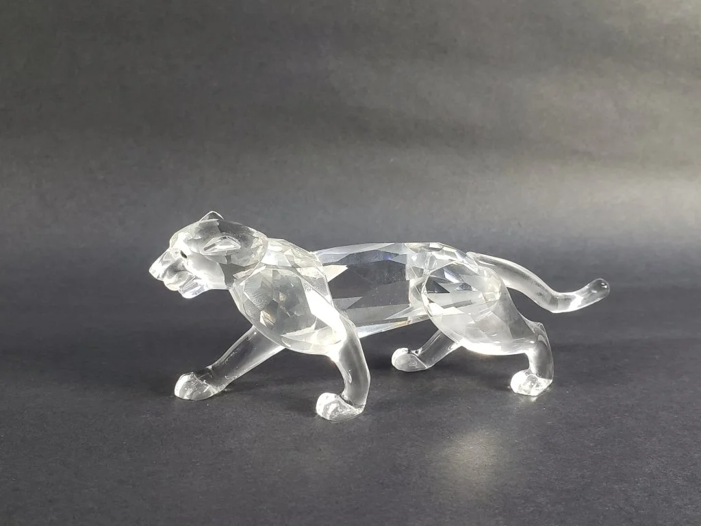 139 - Lot 52 - Swarovski crystal leopard figurine.jpg