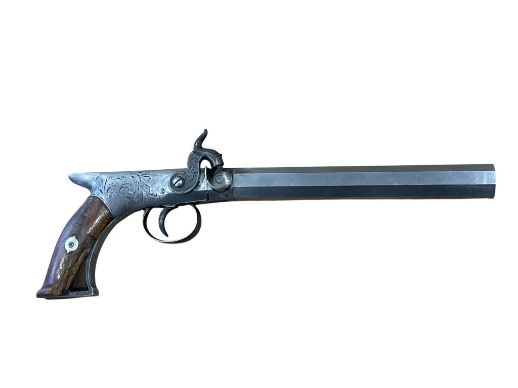 020_Lot_375h_Antique_saw_handle_pistol_circa_1840-1850.jpg