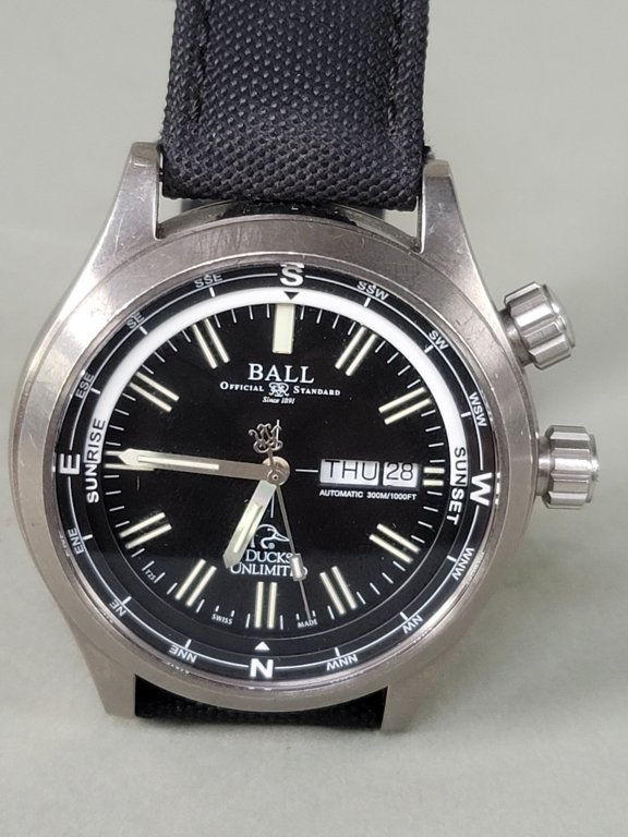 006 - Lot 610 - Ball Engineer Master II Sportsman Ducks Unlimited titanium watch.jpg