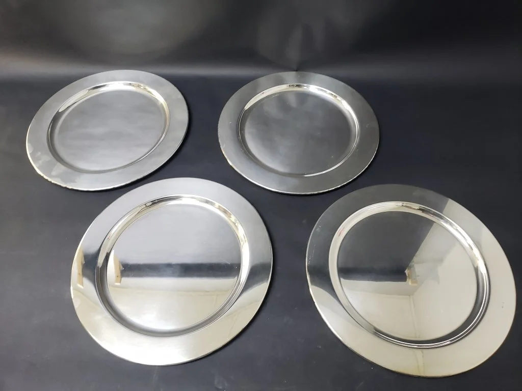 003 - Lot 153 - 4 silver chargers.jpg
