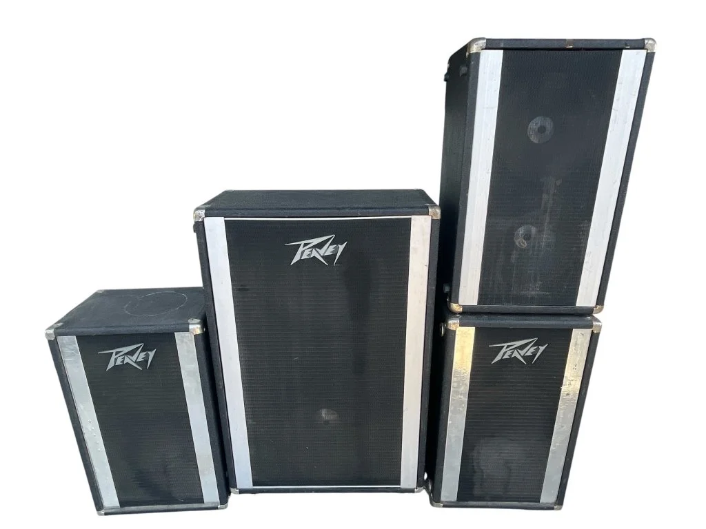 066 - 333h Lot of 4 large Peavy speakers.jpg