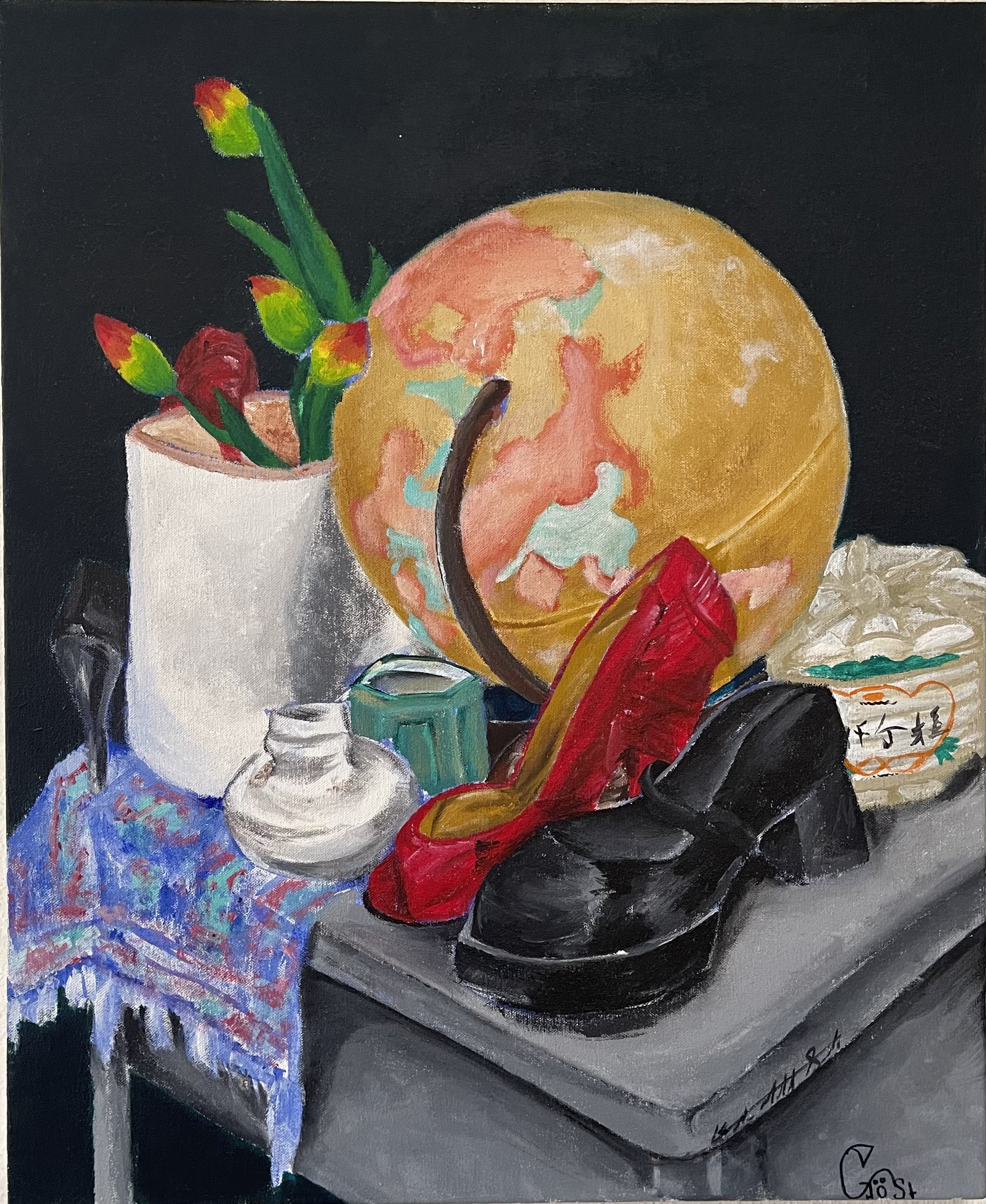 Paint and Wine or Spill some tea and paint with Brandon. Local Artist