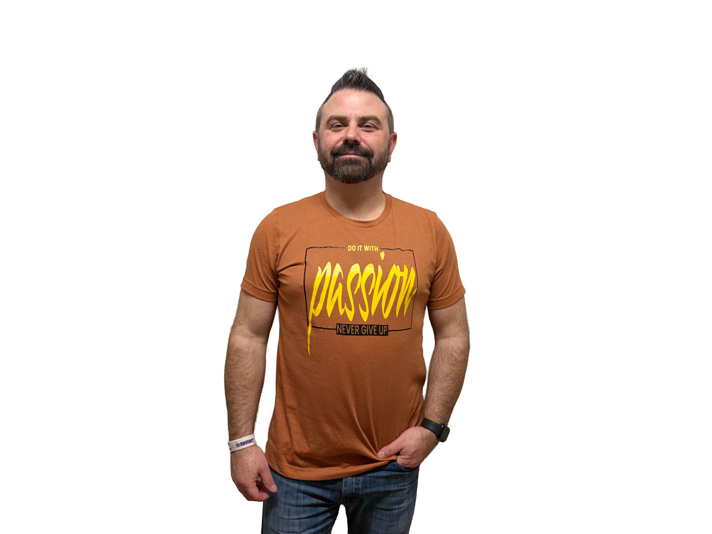 'Do It With Passion' - Graphic short sleeve T-shirt