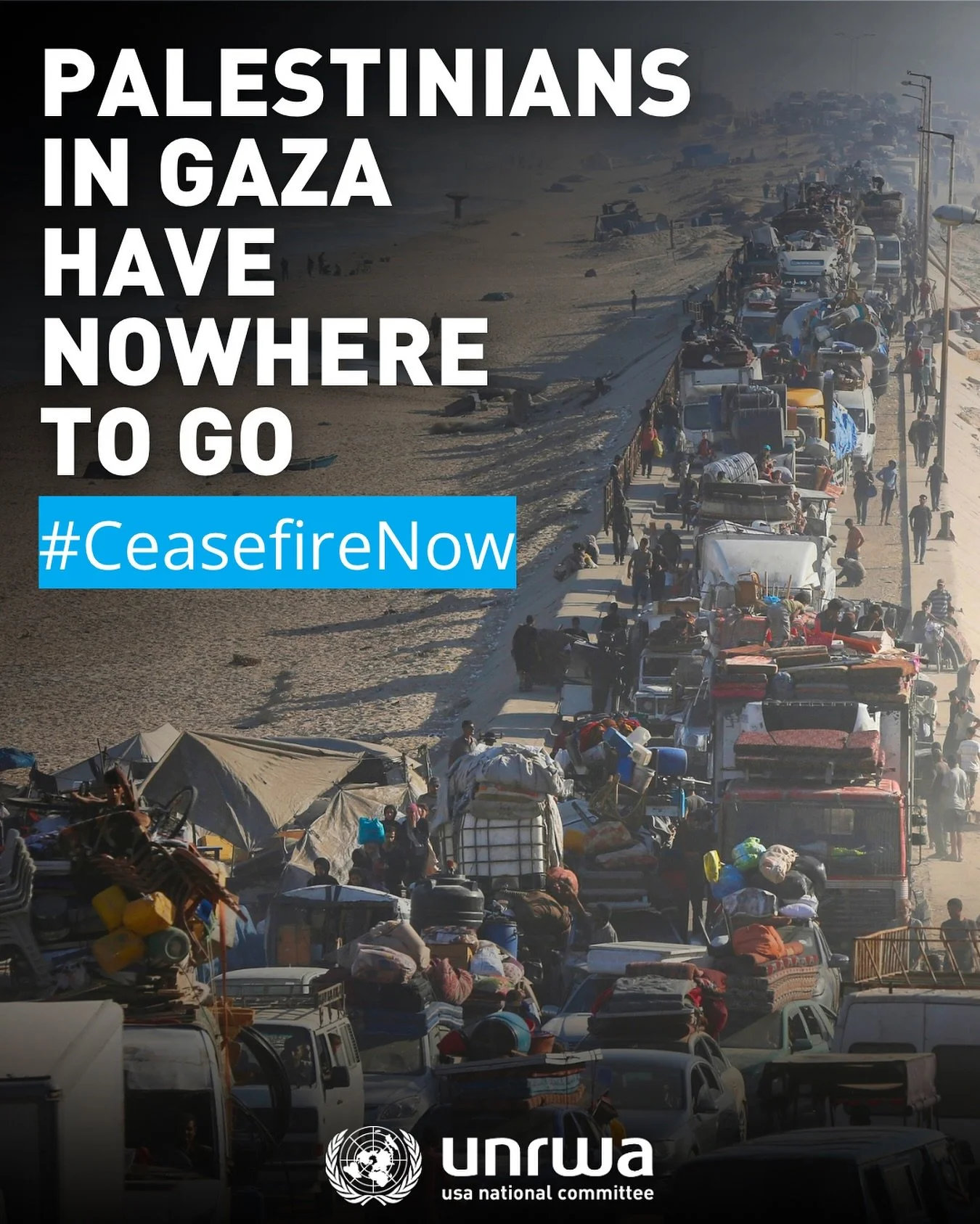 Israeli military ground operations in Gaza City, Jabalya, and across North Gaza continue to intensify, causing yet another wave of mass displacement. Day and night, families in Gaza are forced to flee with nowhere safe to go. Shelters are beyond capa