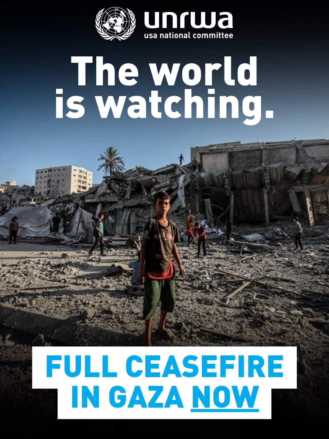 🌍👀 The world is watching. The ceasefire must be respected, and civilians must be protected in accordance with international law.

If you believe in the protection of human rights for all, share this message.