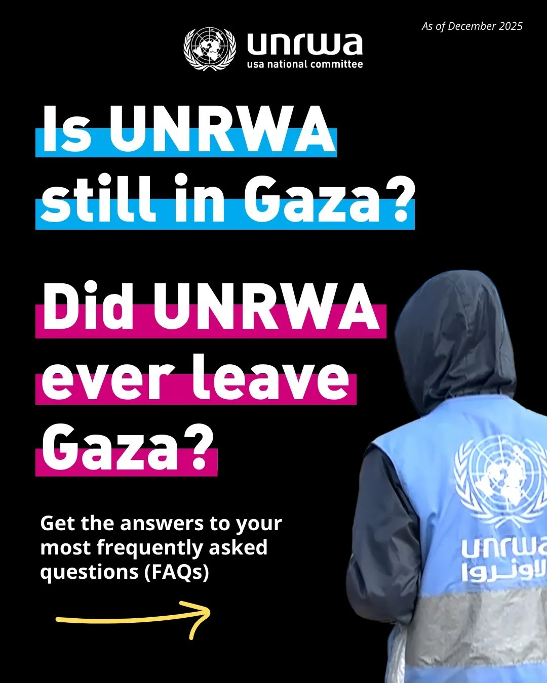 We get a lot of questions. Chief among them right now: Is UNRWA still in Gaza? Yes. It Is.

What gets shared shapes what people believe. What people believe drives political decisions. And those decisions determine whether aid keeps reaching people w