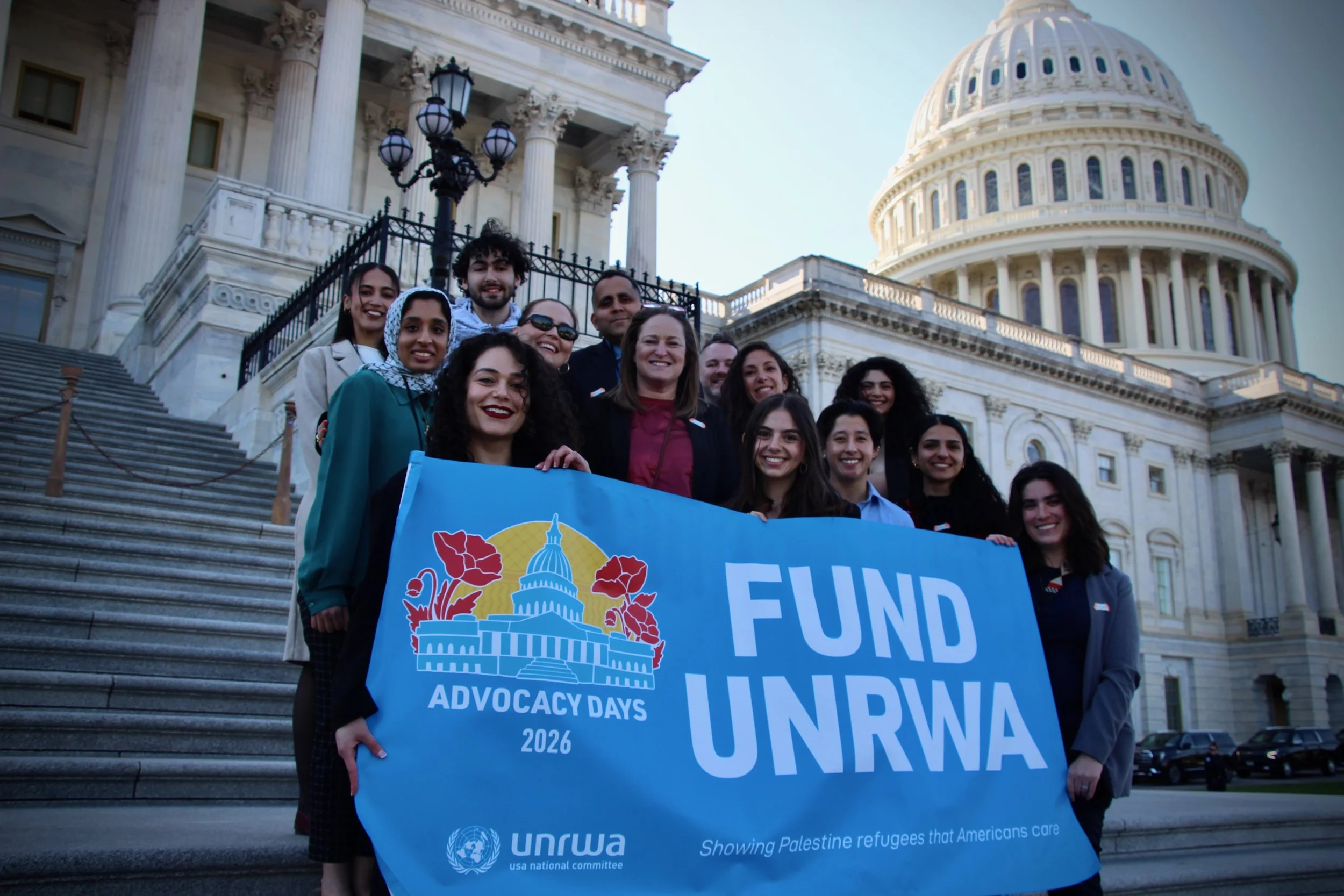 United in Advocacy, UNRWA USA Advocates Return to Capitol Hill&nbsp;What 50 advocates accomplished in 48 hours