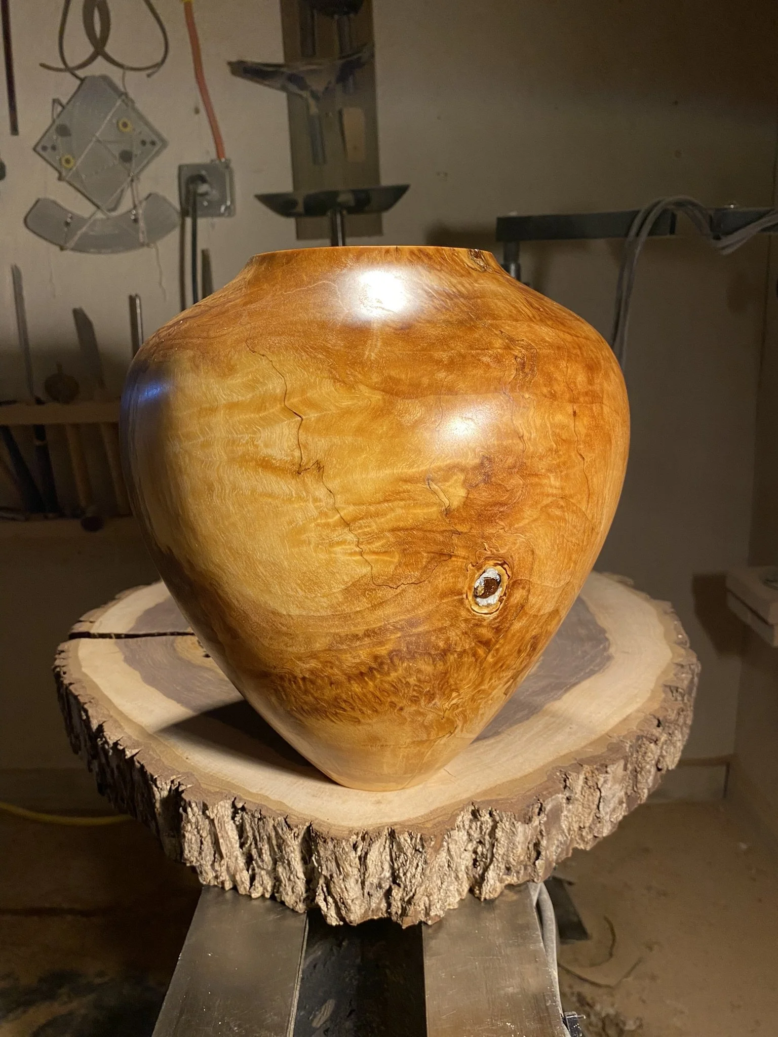 The Willow Burl with an Eye - YouTube Video Project