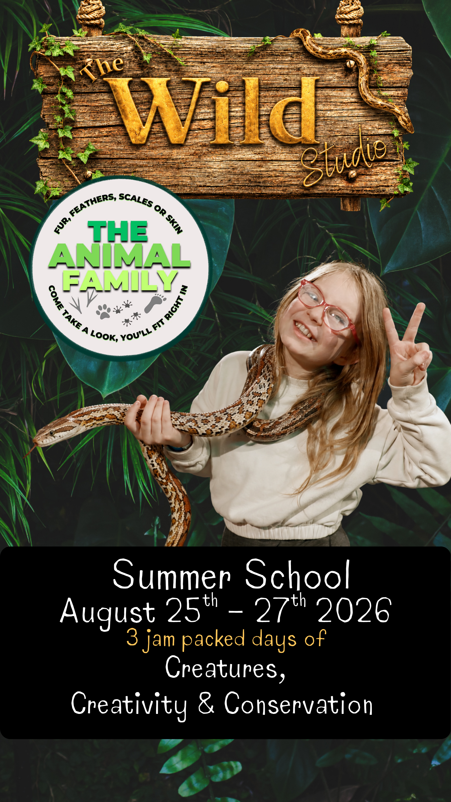 The WILD Studio - Summer Camp with the Animal Family