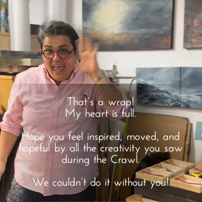 Thank you for coming out, for the great conversations, and the encouragement. It meant the world to me and I&rsquo;m deeply grateful that quite a few of my pieces found a new home. 

If you didn&rsquo;t get a chance to visit, worry not. You can pop b