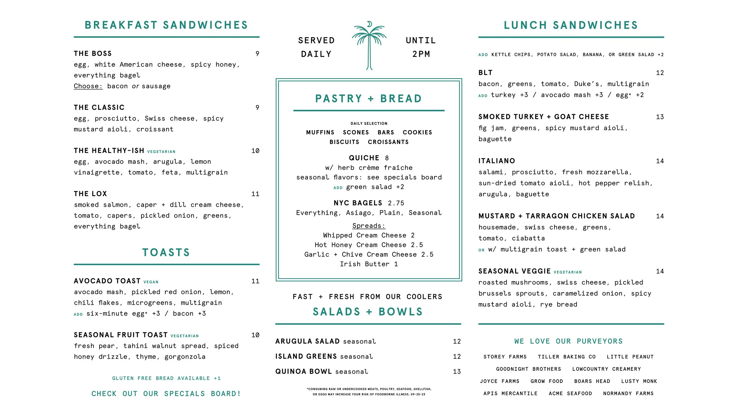 Johns Island — Island Provisions Coffee, Sandwiches, Breakfast, Lunch