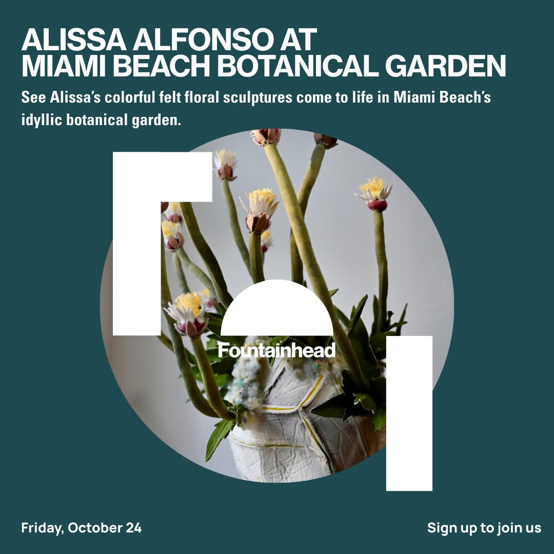 Alissa Alfonso at Miami Beach Botanical Garden