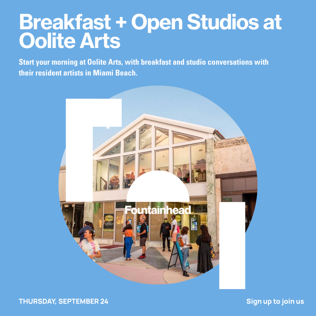 Breakfast + Open Studios at Oolite Arts