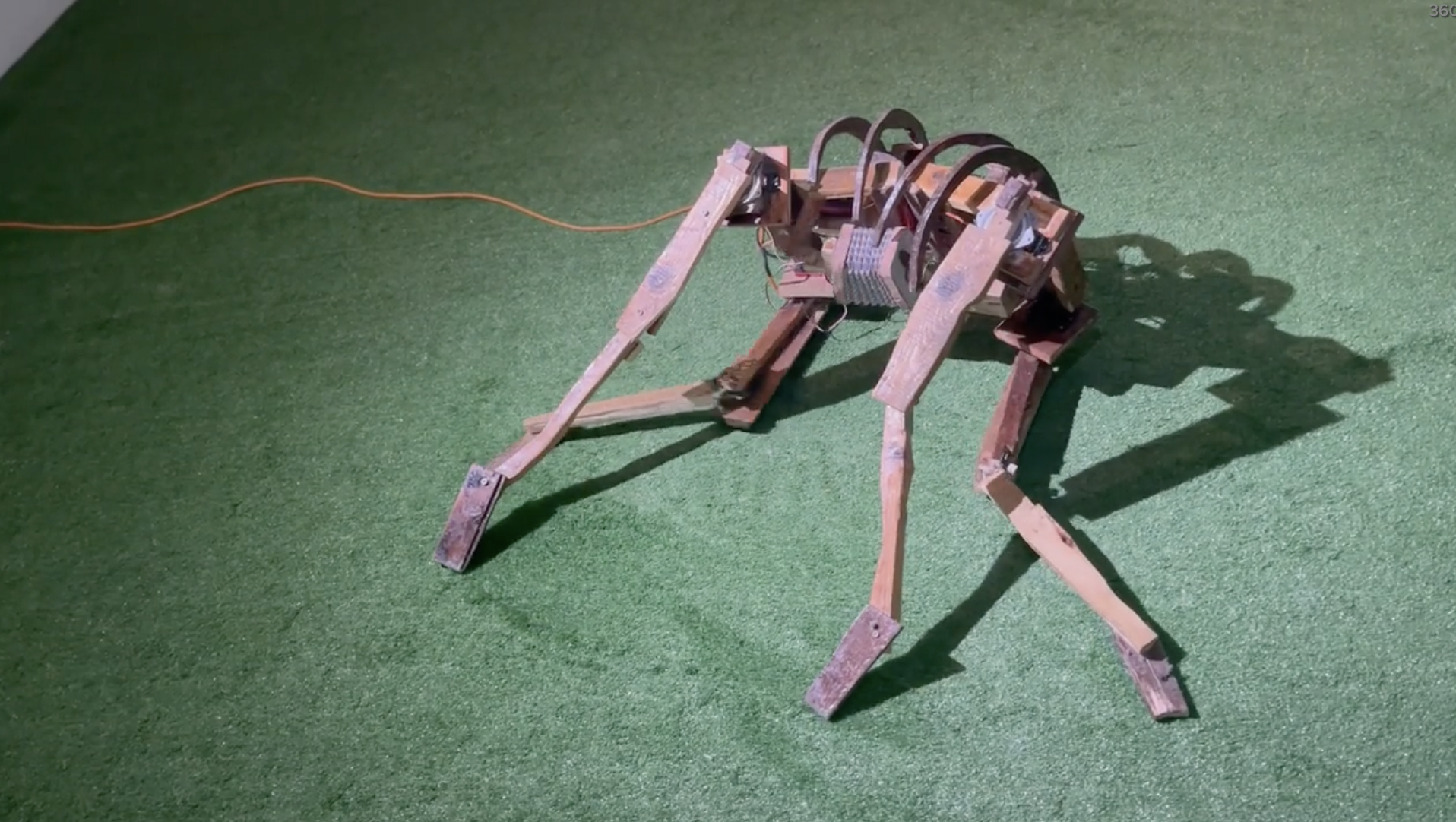Dog, 2024, approx 1m width, 50cm height, 1m depth, mixed media animatronic sculpture.png