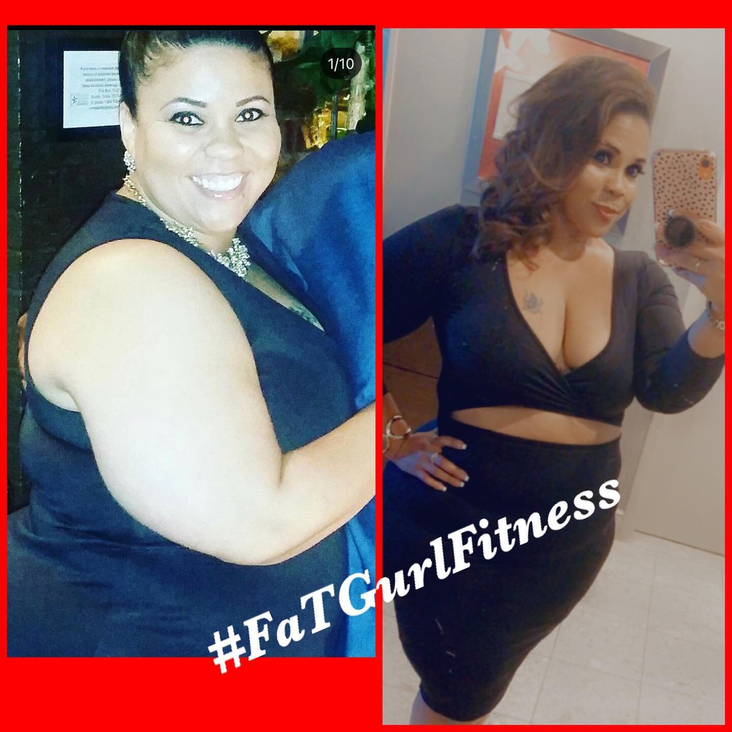 #throwbackthursday #flashbackfriday #fatgurlfitness One pic when you look like what you&rsquo;ve been through. Another pic when you don&rsquo;t look like what you&rsquo;ve been through. #transformation