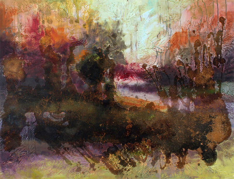 Marshland-oil-on-panel-framed-48x36-Kurt-Thum AVAILABLE