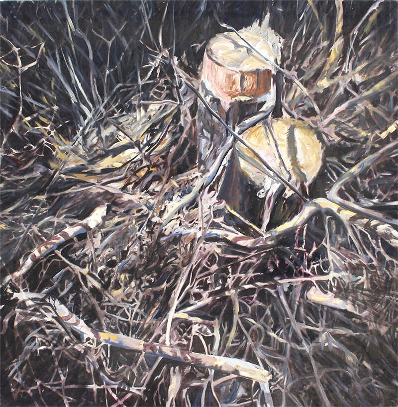 Development-I-oil-on-canvas-40x40-Kurt-Thum AVAILABLE