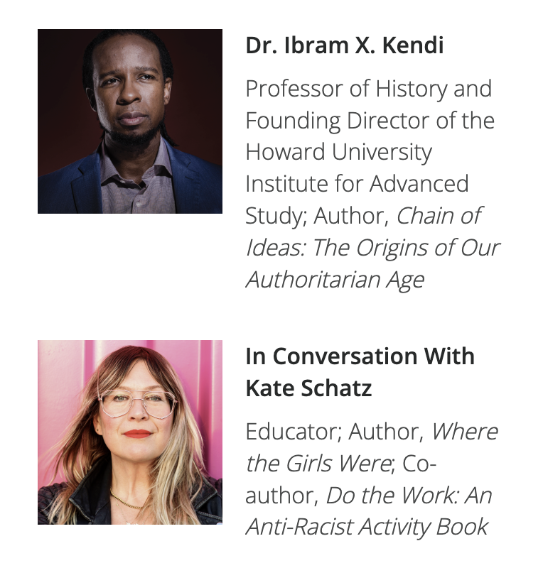 In Conversation w/ Ibram X. Kendi