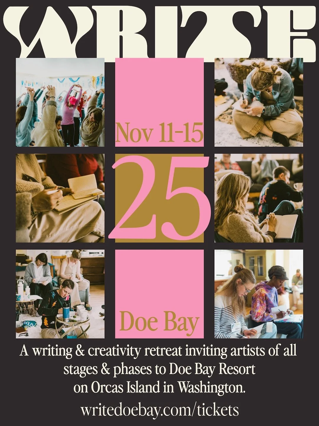 Write Doe Bay: Writing Retreat on Orcas Island