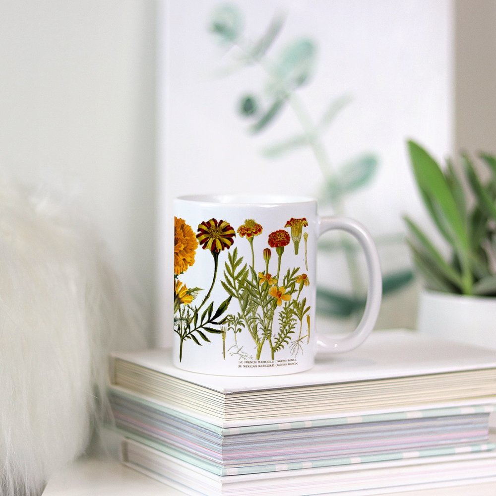 Flower shaped mug -  France