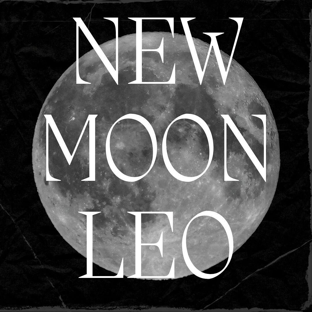 ⬆️Full moon in this image even though THERE IS NO VISIBLE MOON DURING A NEW MOON&hellip; Besides the point. coming out of this Saturn/ Uranus heavy week, we&rsquo;ve purged a lot of old nonsense, making this a prime occasion to welcome in that which 