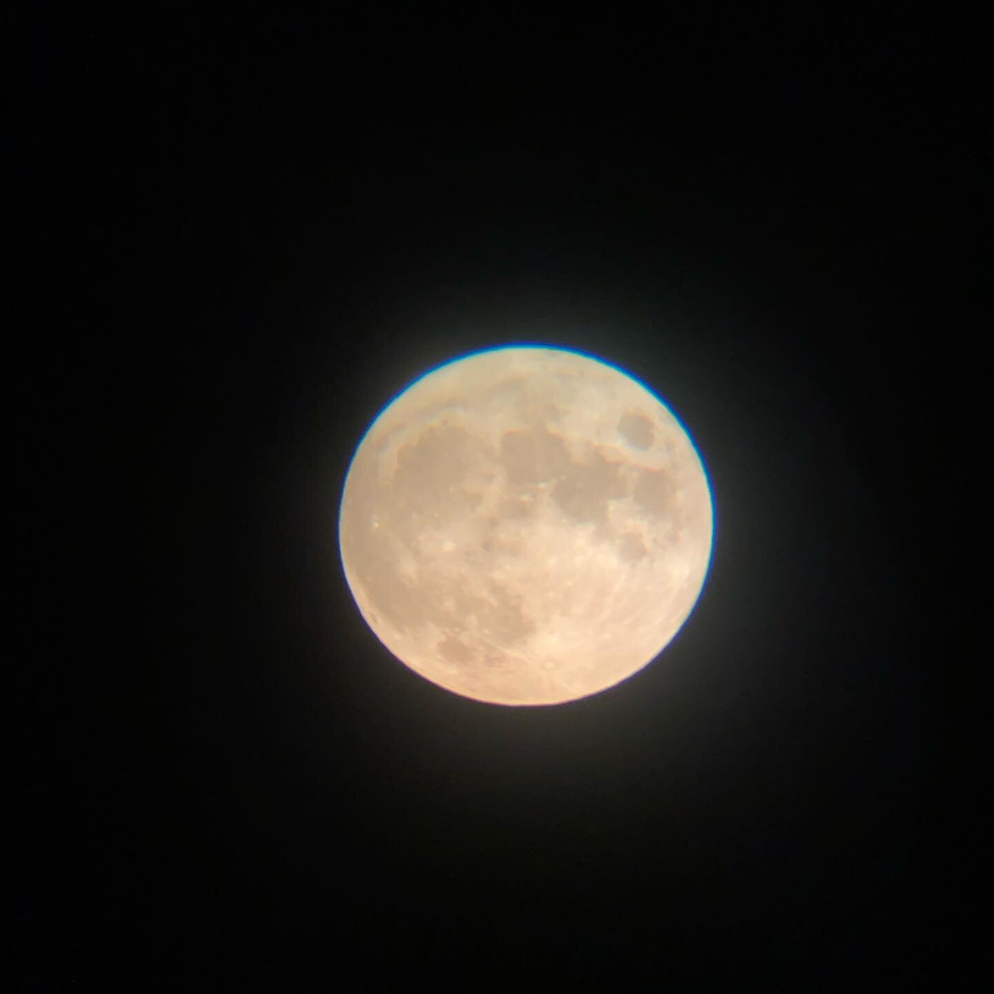 Did my damndest to get a few shots of this Pisces full moon which is exact full RIGHT NOW