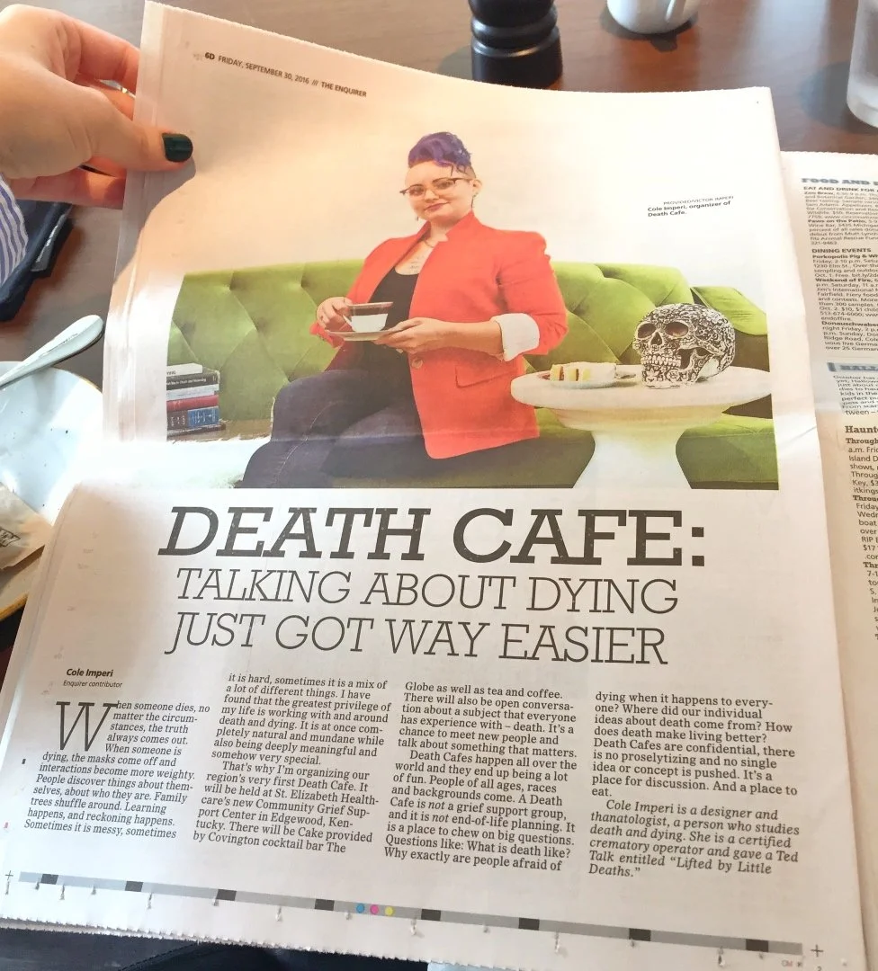 Have you ever wondered if you're meant to do grief or death work?
A session with a thanatologist can help you figure out if it might be your path&mdash;and if so, how to begin.
Clarity. Direction. No pressure. Just insight. coleimperi.com/consultatio