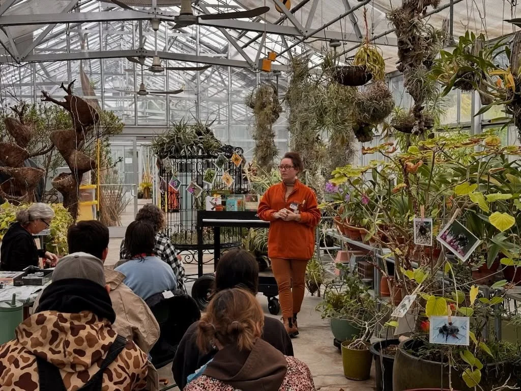 Had the chance to talk about hummingbird horticulture, their important role as pollinators, their connection to wildfires, and their thanatological connection. We also talked about how, when in the role of a public educator, we can make space for gri