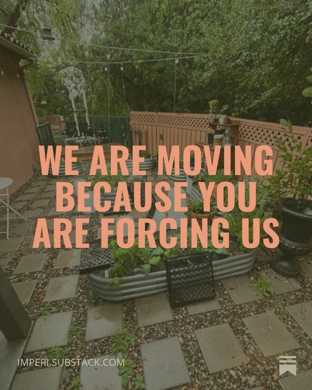 It has been a hell of a time, these last two years. 🪷 And within that, everything since about December of 2025. 😩 We lost a second home 😭 I wrote a little bit about it now that we&rsquo;re out completely. More to come!