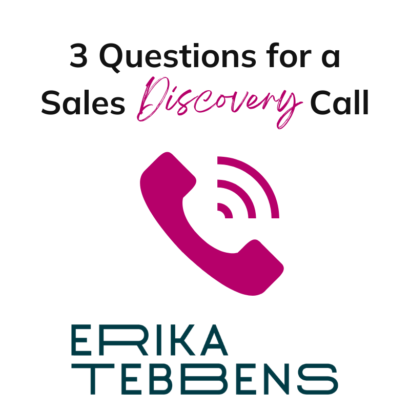 3 Questions for a Sales Discovery Call